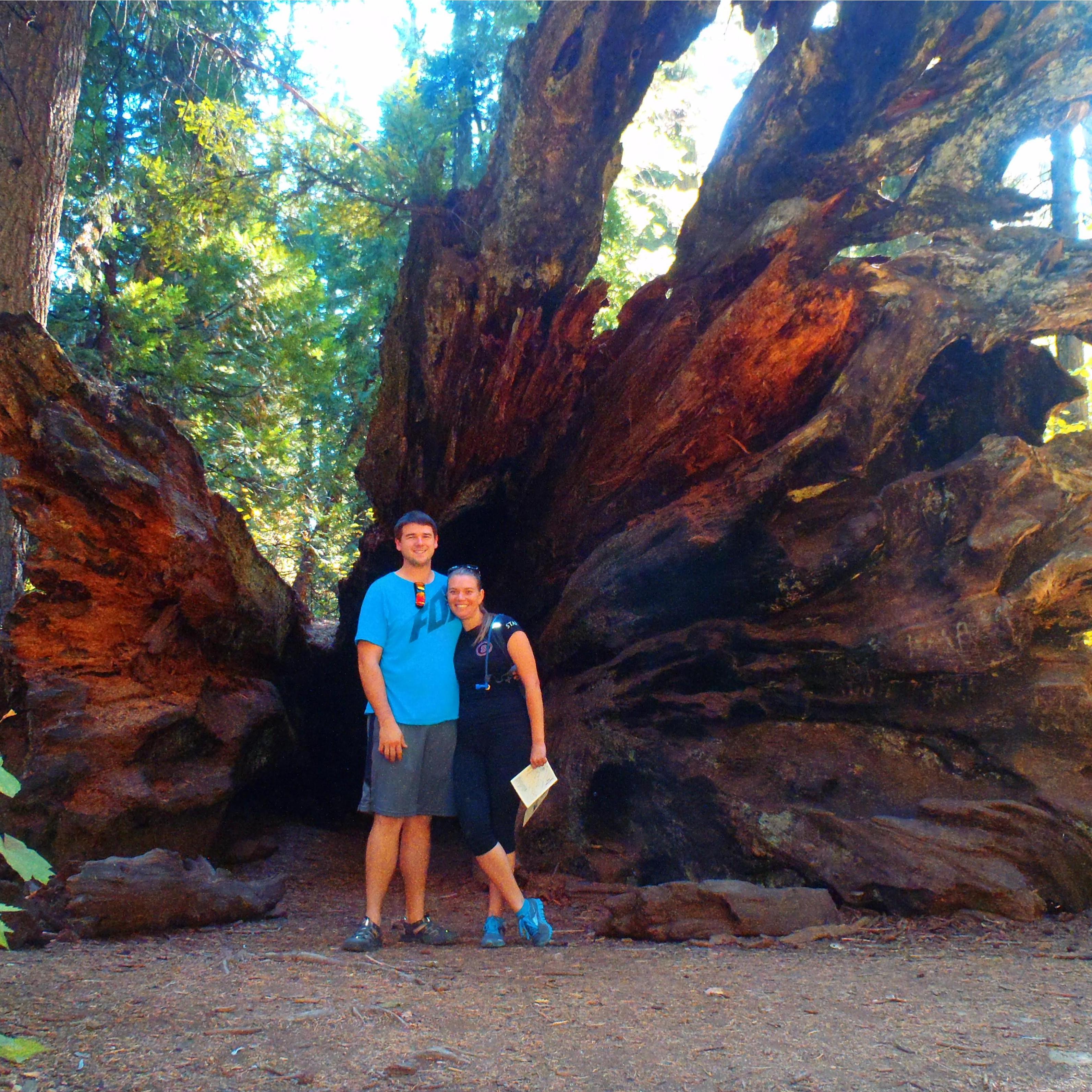 First camping trip to Calaveras Big Trees State Park.