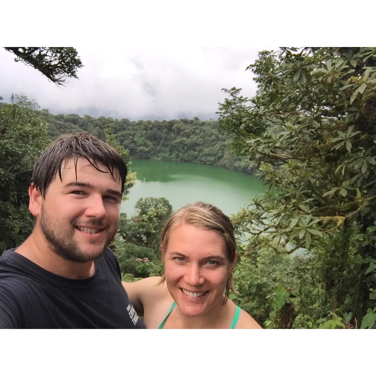 Hiked to the top of a volcano in Costa Rica 2016