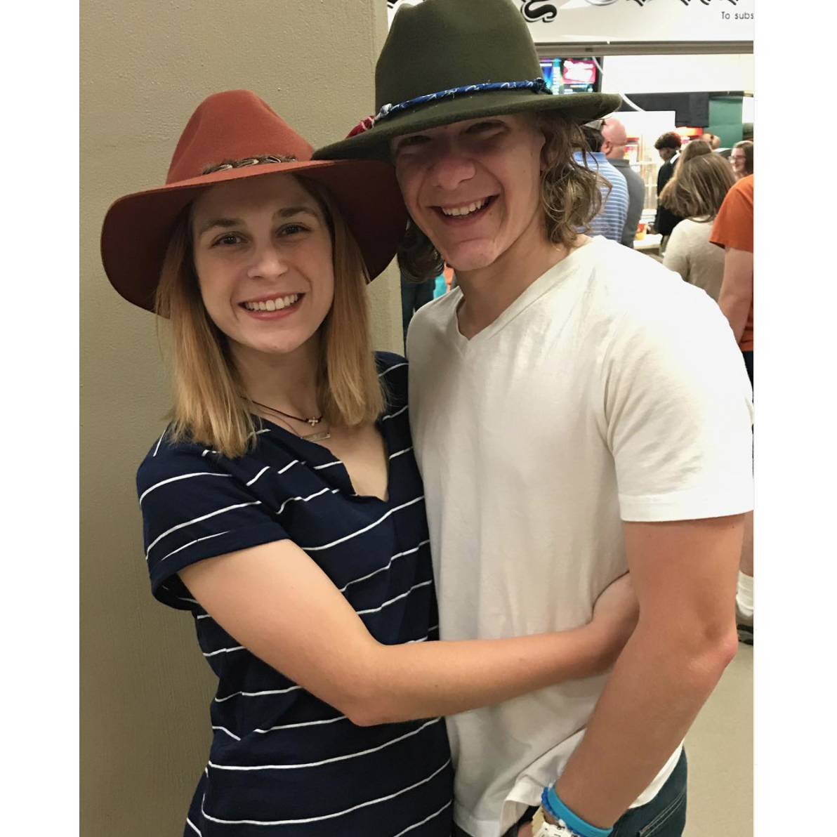 We enjoy hats