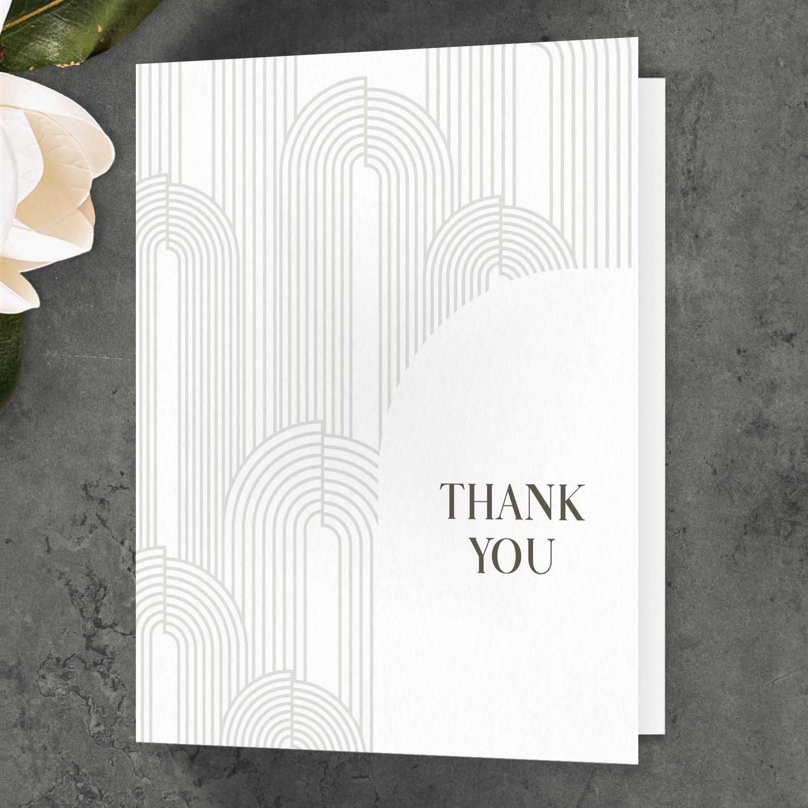 Zola Thank You Cards Sanchez Portrait