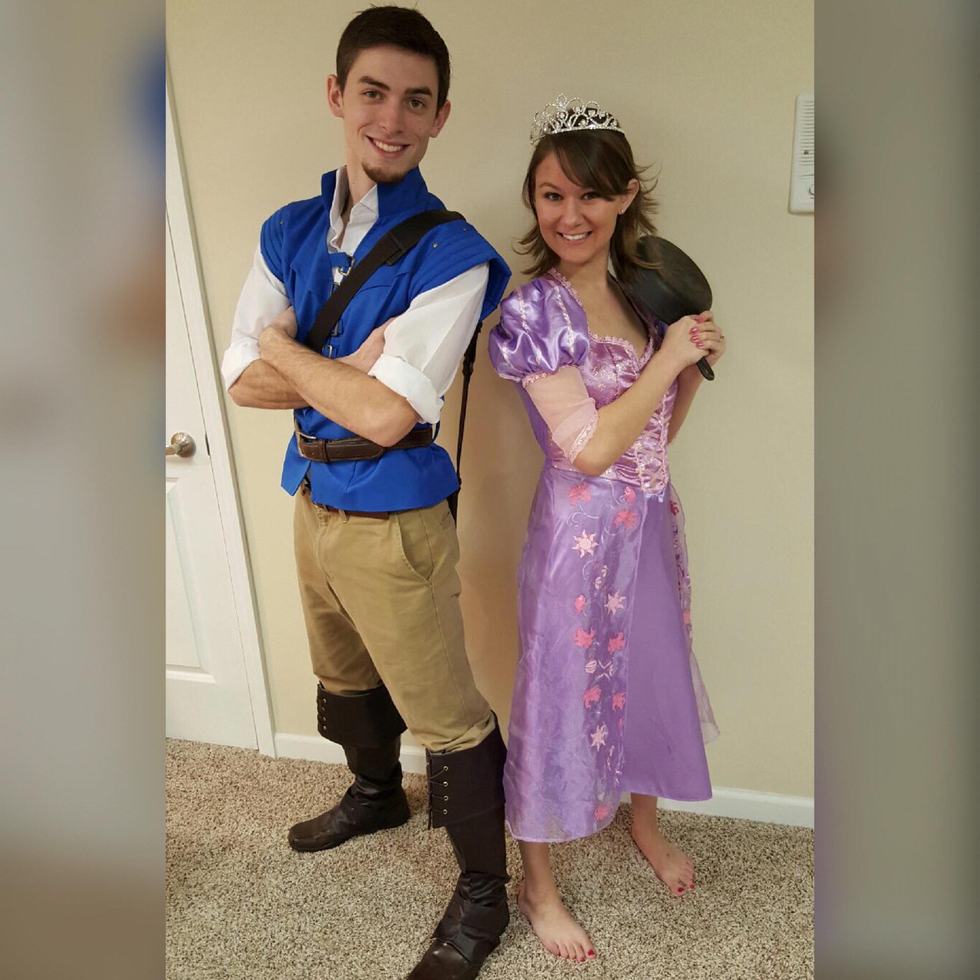 February 6th, 2016 - Dressed up as our favorite Tangled characters, Flynn Rider and Rapunzel, for Disney On Ice!