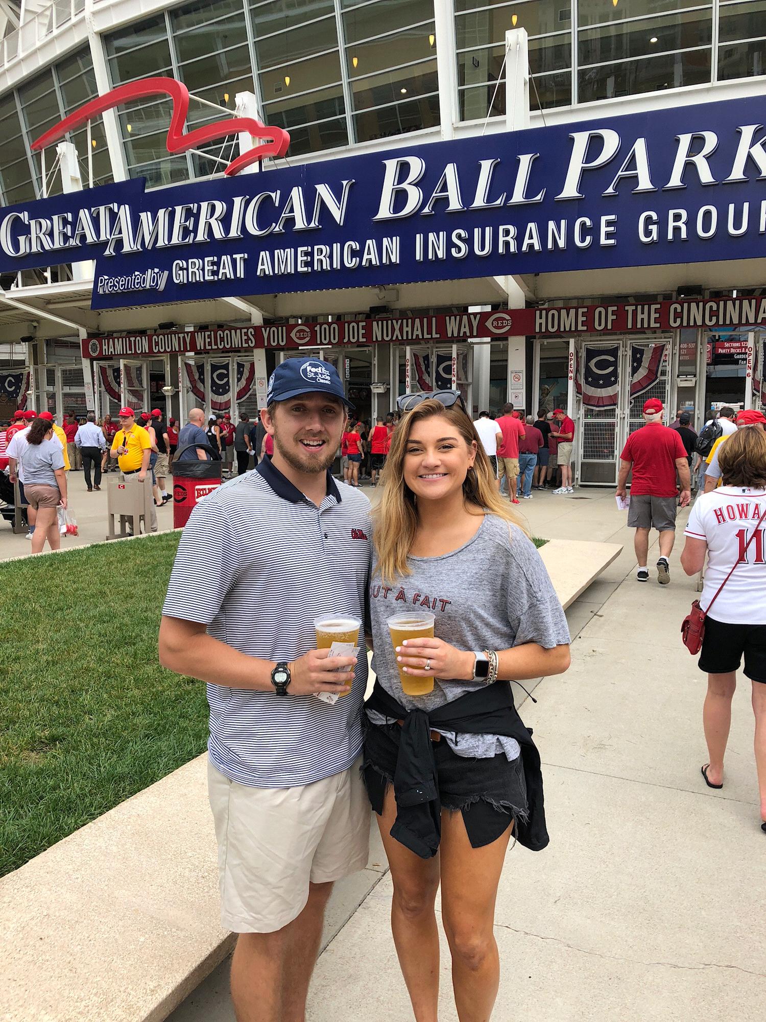 July 2018 • Cincinnati, OH for Reds baseball game!