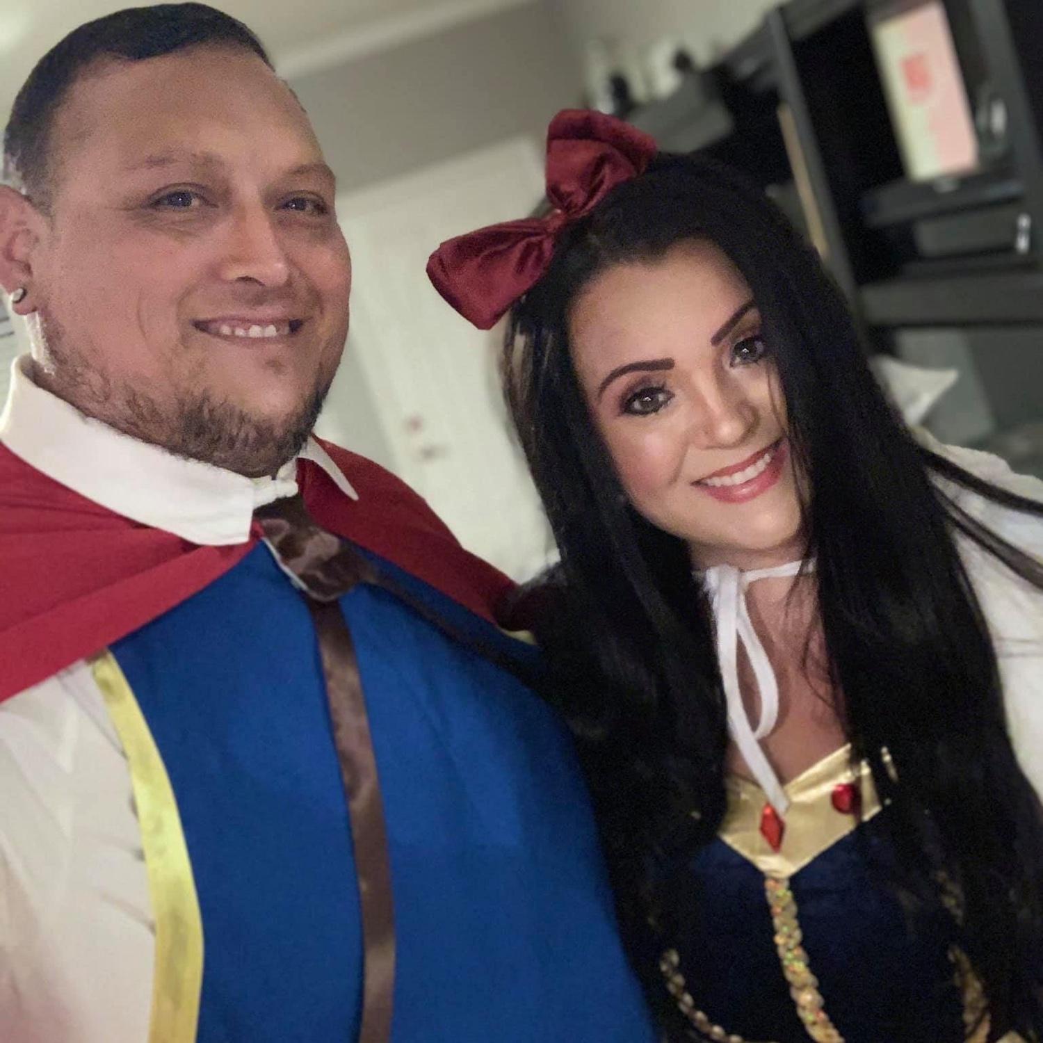 You’re never too old to dress up for Halloween! Snow White and her Prince