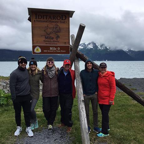 Another picture of our trip to Alaska with Josh's parents, Mark and Daphne.
