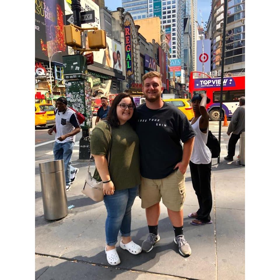 We visited New York City together!