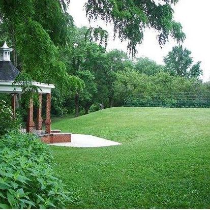This gazebo will be the site of our ceremony. See the FAQ for seating options!