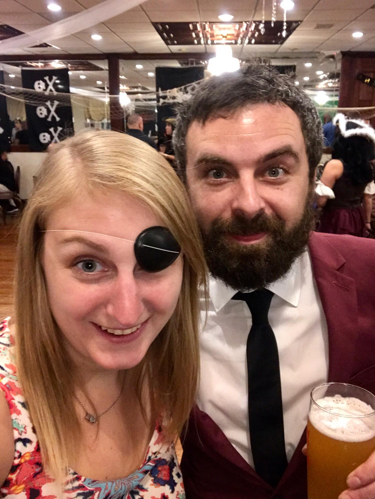 Pirate fun at Tony & Laura’s wedding!