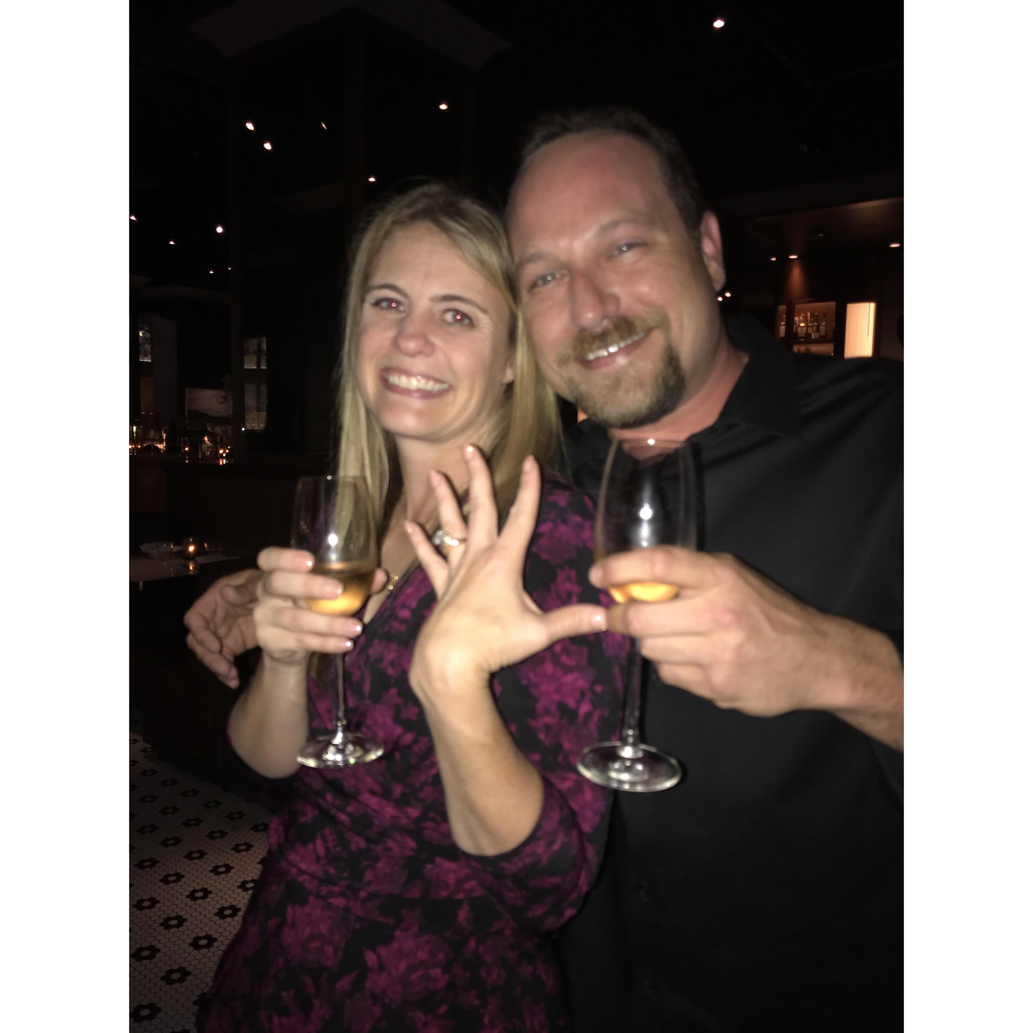 Engaged! Shout out to APL!