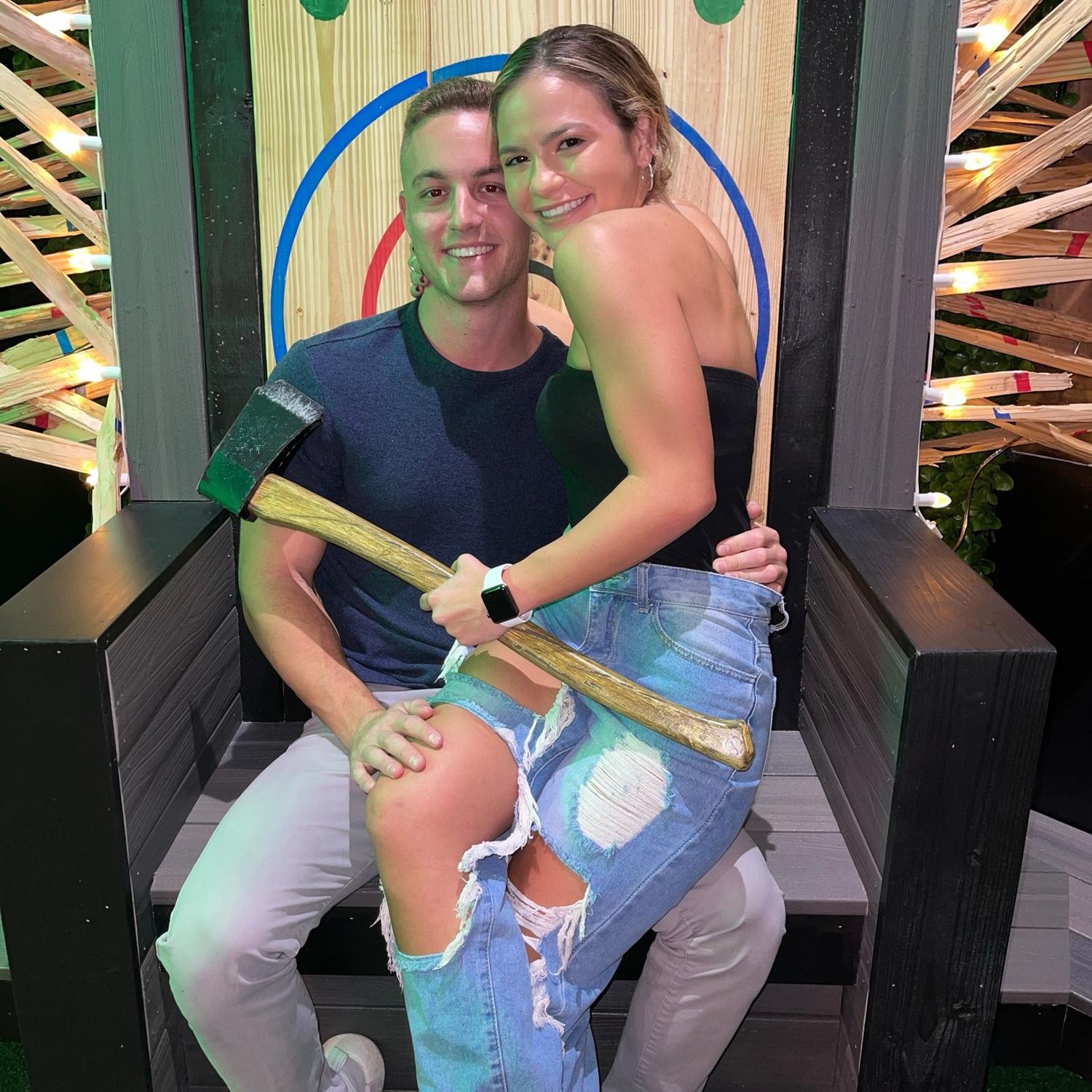 On this day I told him he’s not going anywhere 🪓❤️