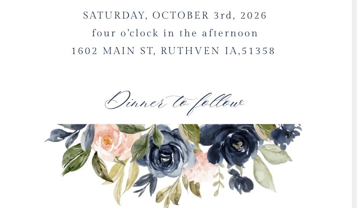 The Wedding Website of Haley Smidt and Mitchel Johnson
