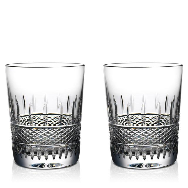 Waterford Irish Lace Double Old Fashioned Glass, Set of 2