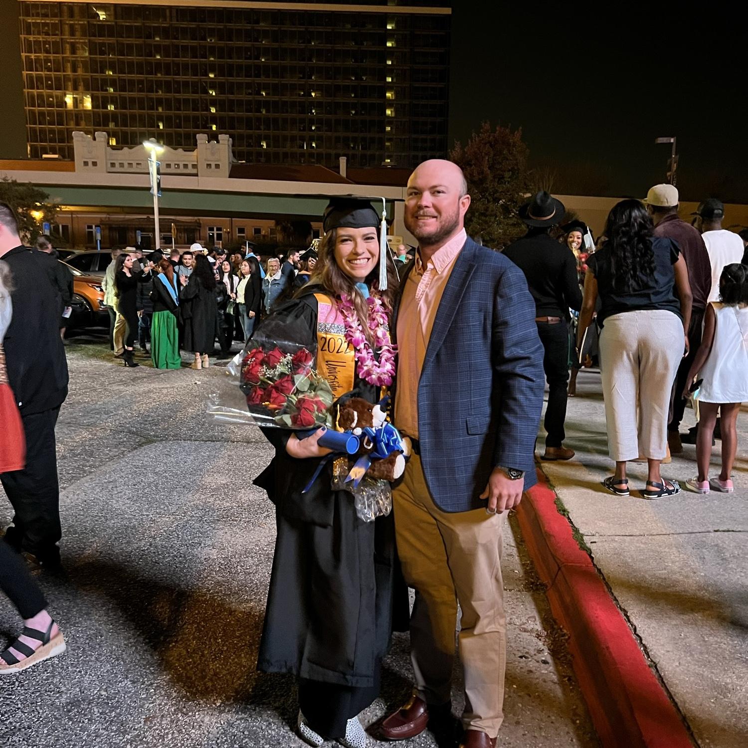 Jacquelynne’s Masters graduation