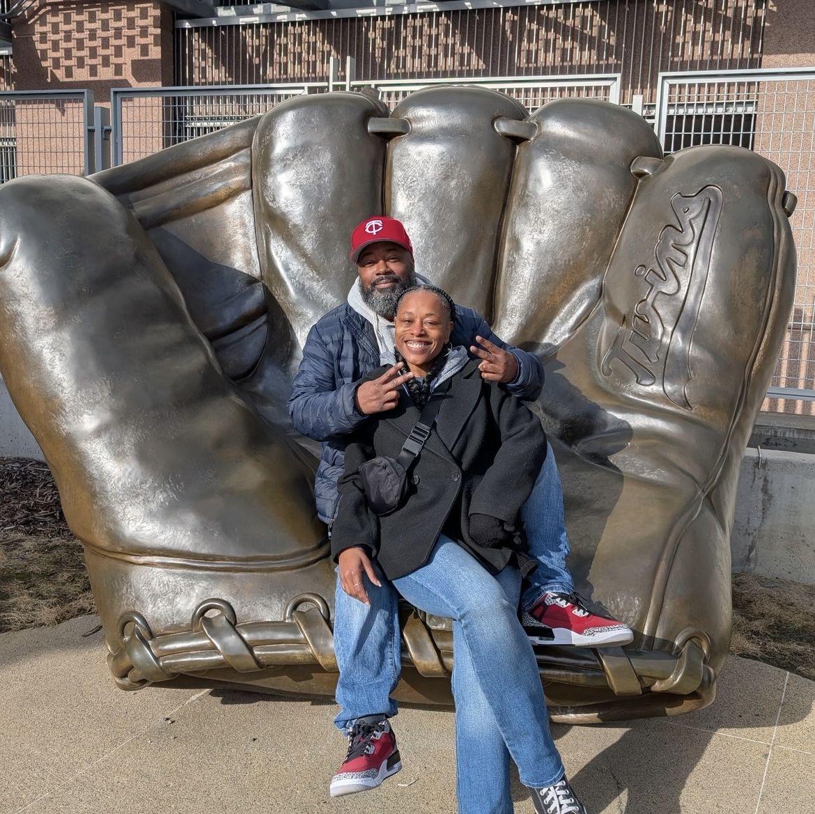 Roger's 50th bday, the actual day. Twins home opener. 4/3/25