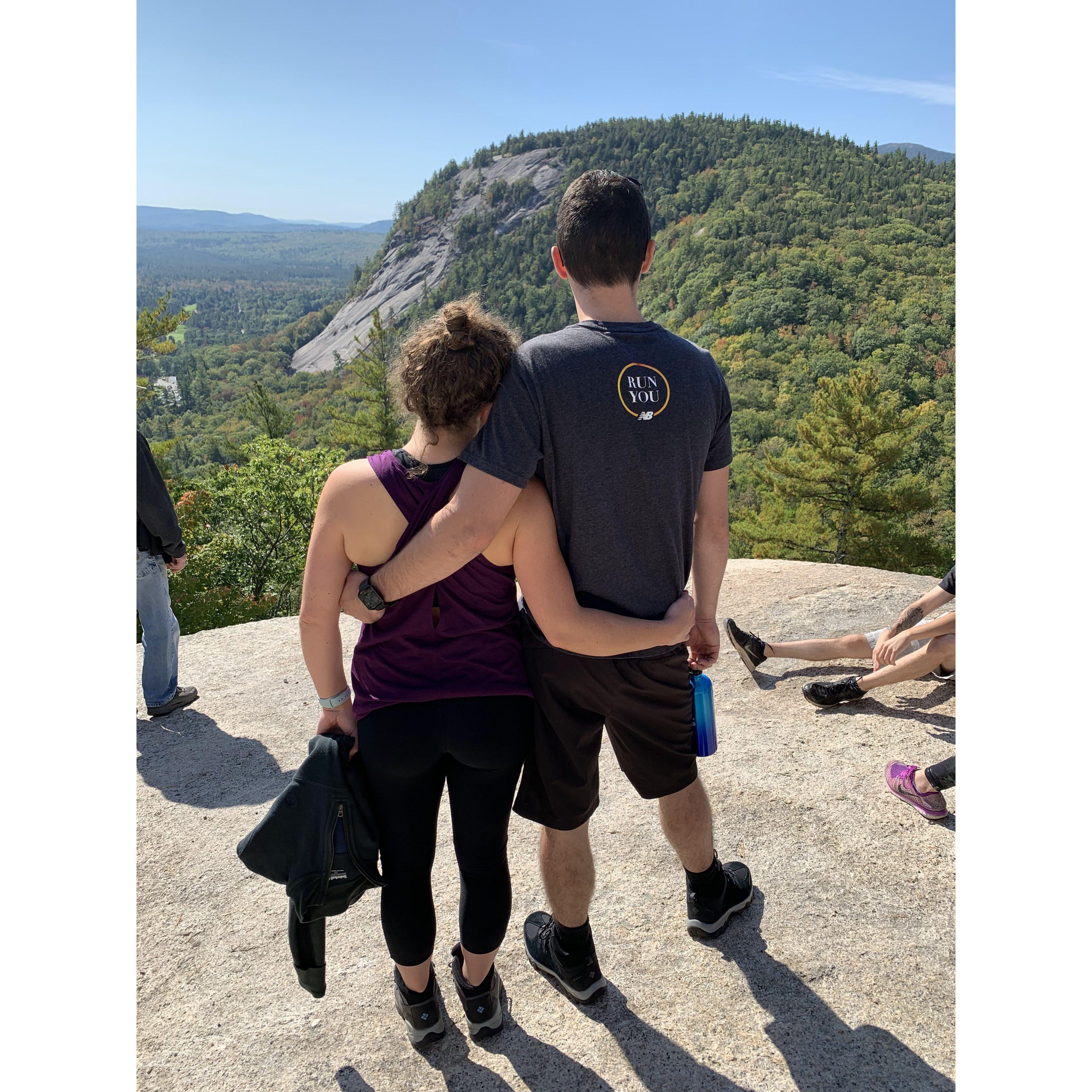Hiking in the White Mountains September 2018