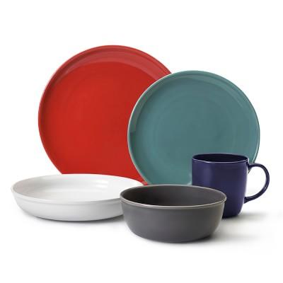 Pacifica Dinnerware Collection - Salad Plate - Gray