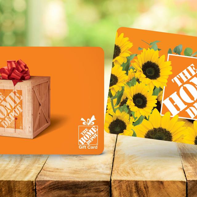 Home Depot gift cards