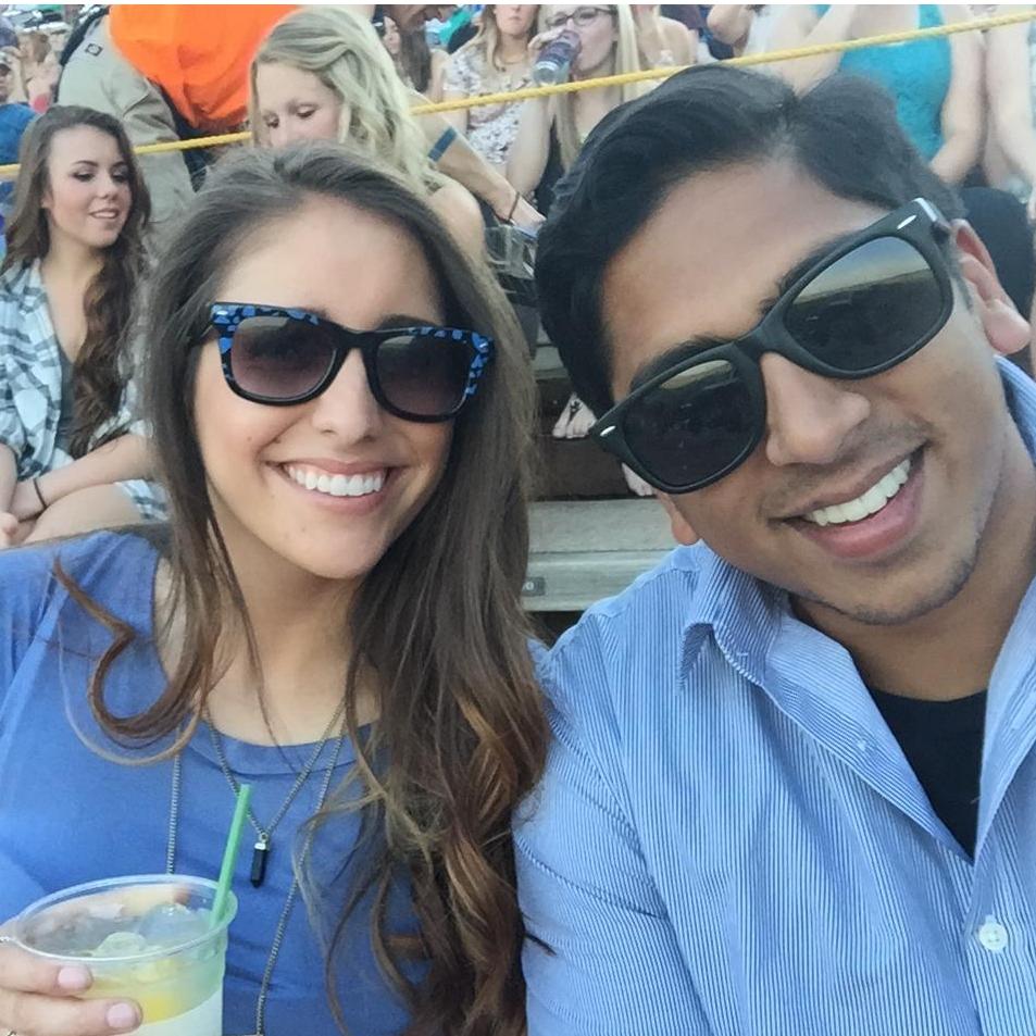 Attending a concert at Red Rocks