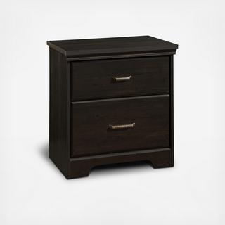Versa 2-Drawer Nightstand