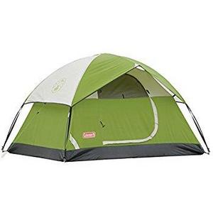 Coleman Sundome 4 Person Tent (Green and Navy color options)