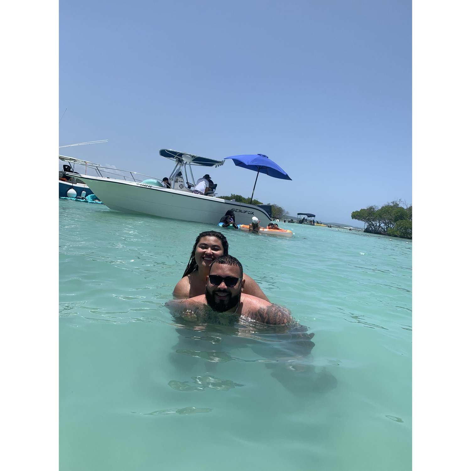 To our first trip together in PR