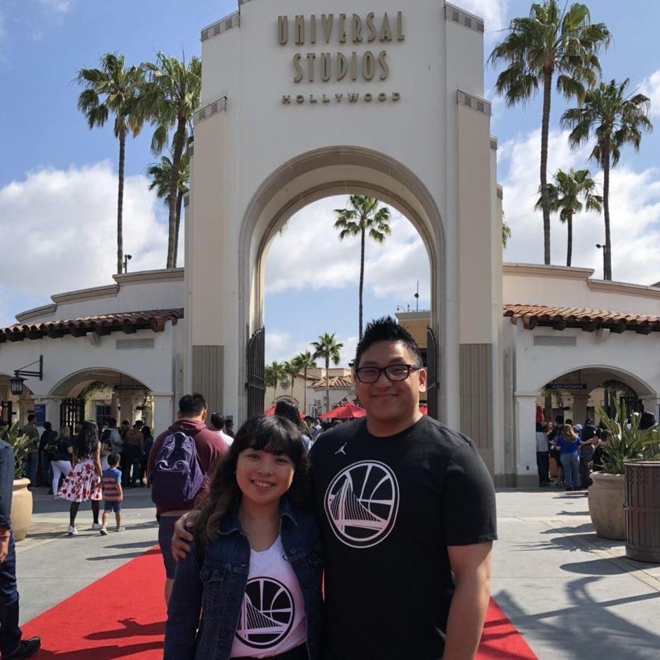 First trip to Universal Studios L.A. together!