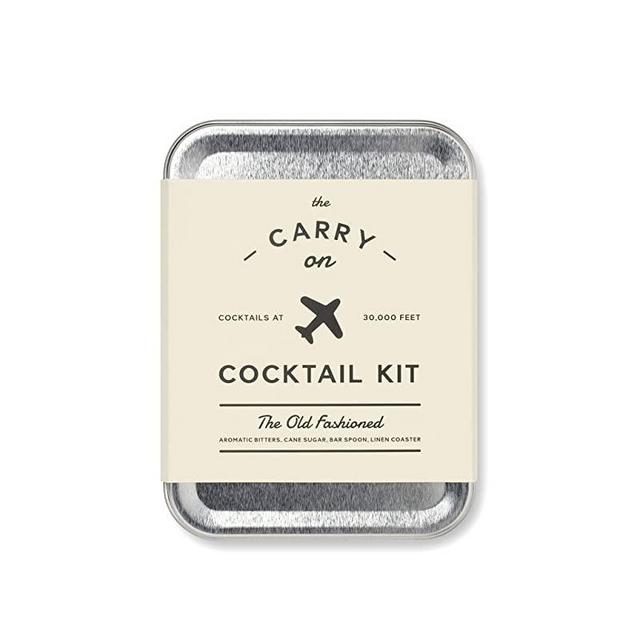 W&P MAS-CARRY-KIT Carry on Cocktail Kit, Old Fashioned Travel Kit for Drinks on the Go, Craft Cocktails, TSA Approved