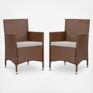 Kendrick Outdoor Chair, Set of 2