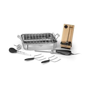 Cuisinart 7117-16EPS Roaster with Electric Knife & Tools, 16", Stainless Steel