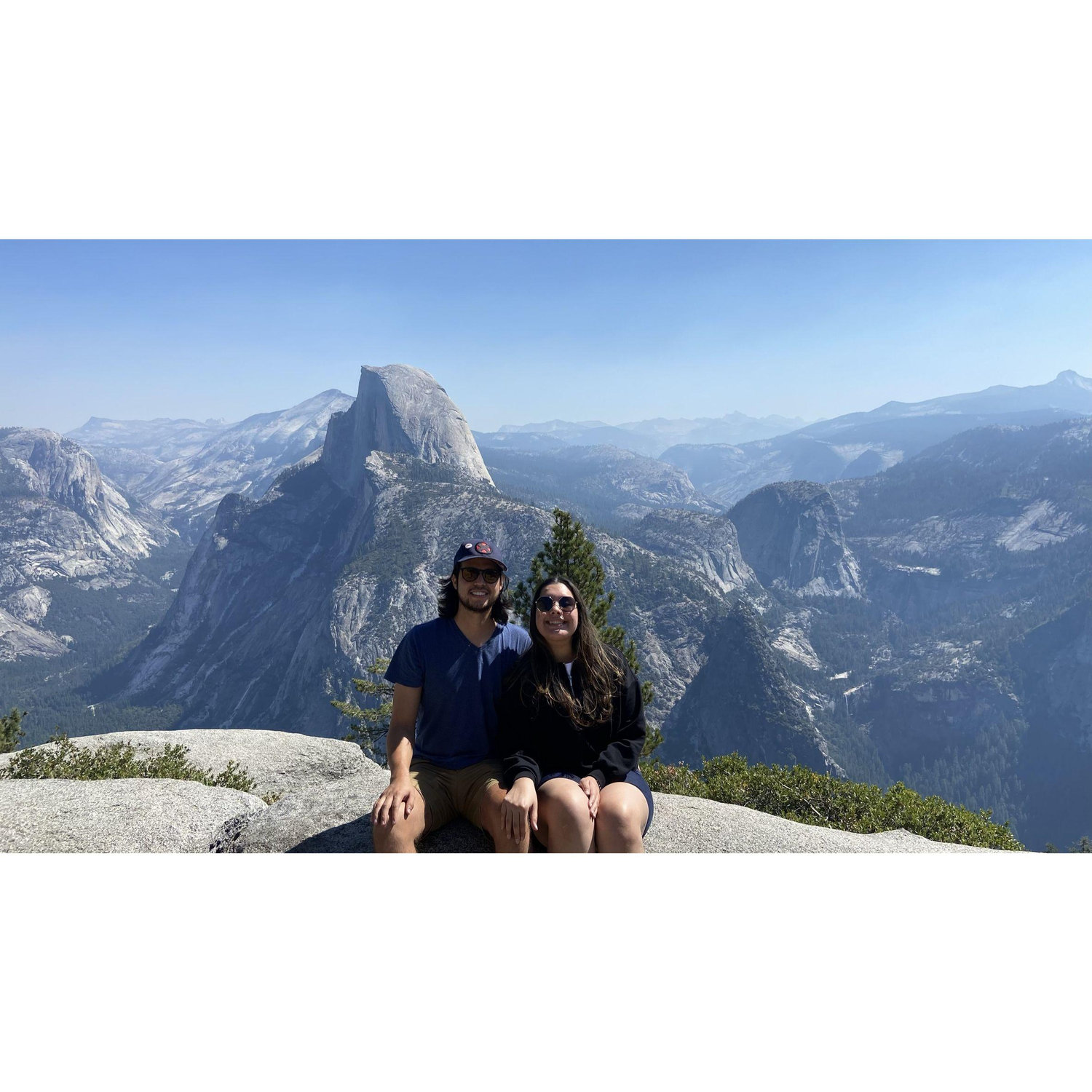 Half Dome from Glacier Point