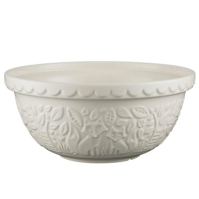 Mason Cash 135oz Earthenware In The Forest Mixing Bowl Cream
