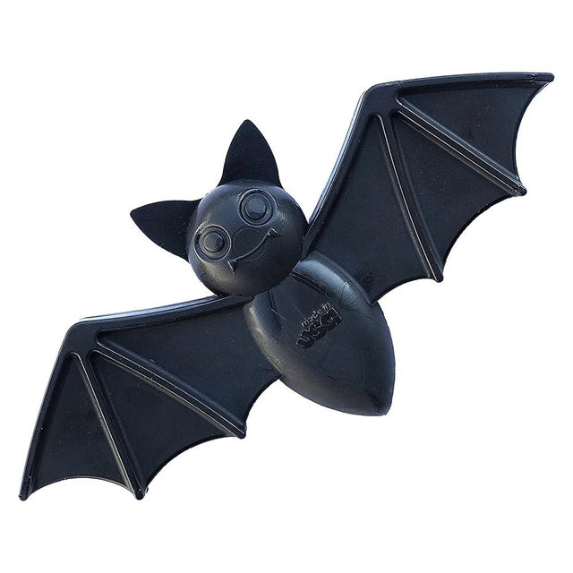 SodaPup Vampire Bat – Durable Dog Chew Toy Made in USA from Non-Toxic, Pet Safe, Food Safe Nylon Material for Mental Stimulation, Clean Teeth, Fresh Breath, Problem Chewing, Calming Nerves, & More