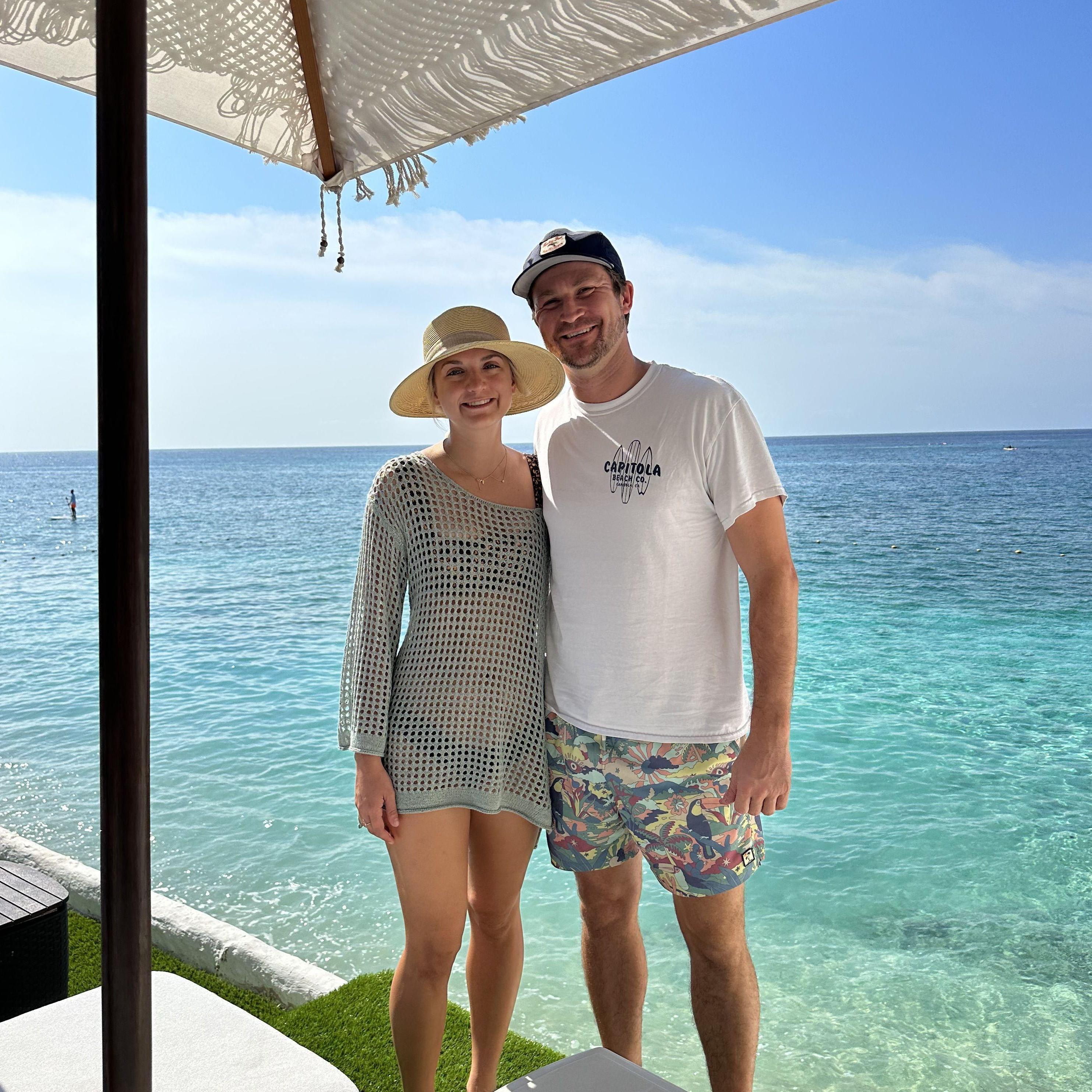 Beautiful waters in the Rosario Islands!