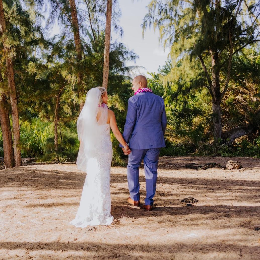 Our Shipwrecks Beach wedding in Kauai - July 24, 2025.