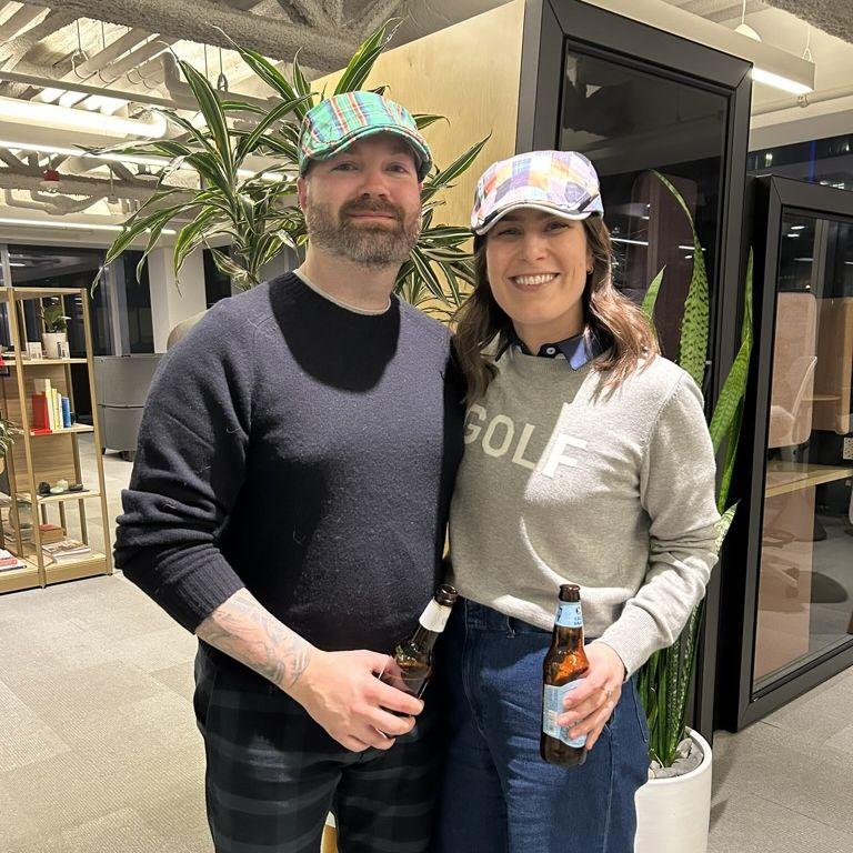 Casey's golf-themed retirement party - February 2025