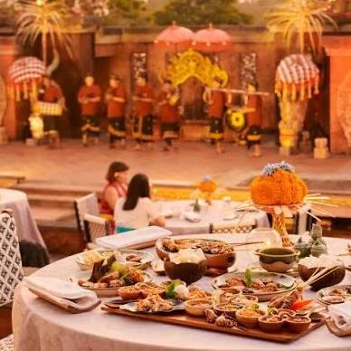 Dinner For Two in Bali On Our Honeymoon