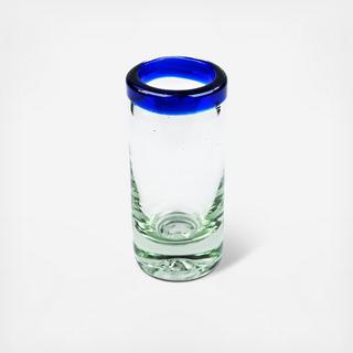 Recycled Artisan Shot Glass, Set of 4