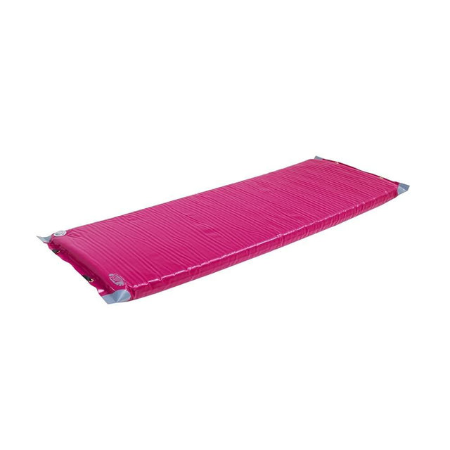 Outcast Sporting Gear Outdoor Recreation Camping Boating River Trip Soft Foam Cushion Sleeping Landing Pad, Cranberry, 24"