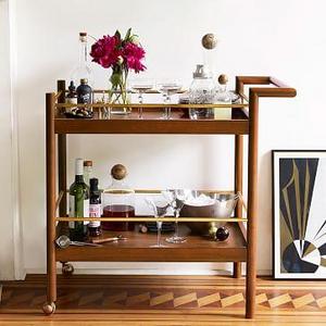 Mid-Century Bar Cart