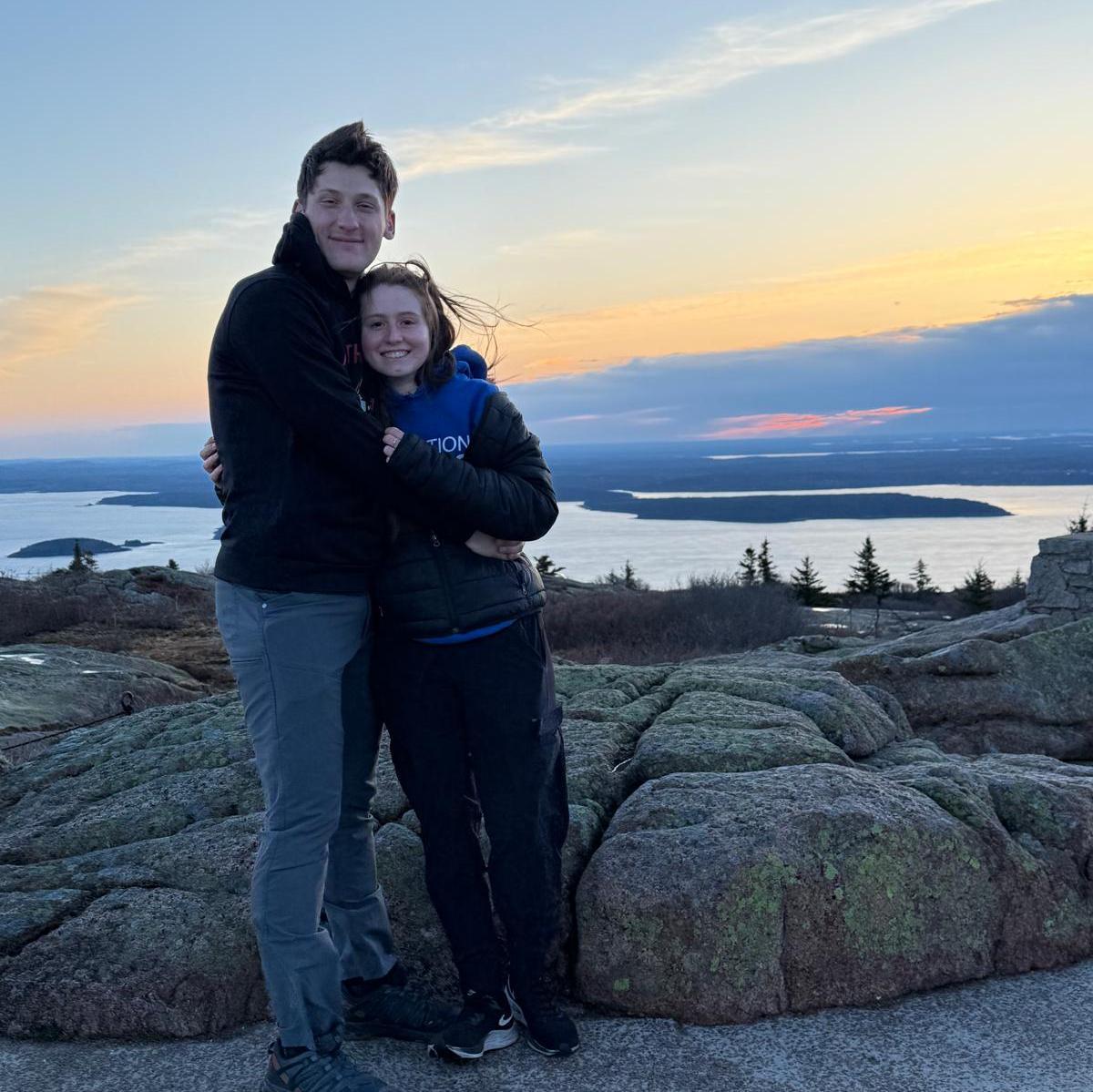 April 28, 2025 - Sunrise hike (extremely windy!)