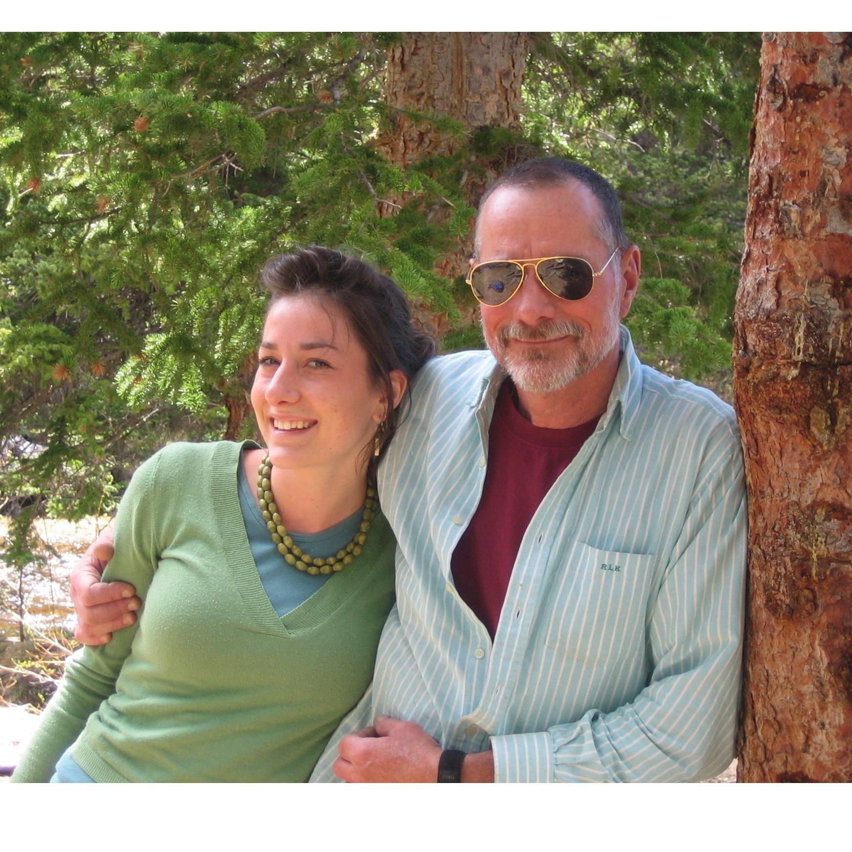 Naomi and Randy Keiper in Rocky Mountain National Park