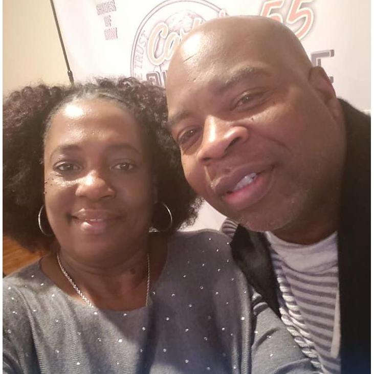 Our first selfie together at Carla's 55th birthday party, also where we first met. 1.19.2019