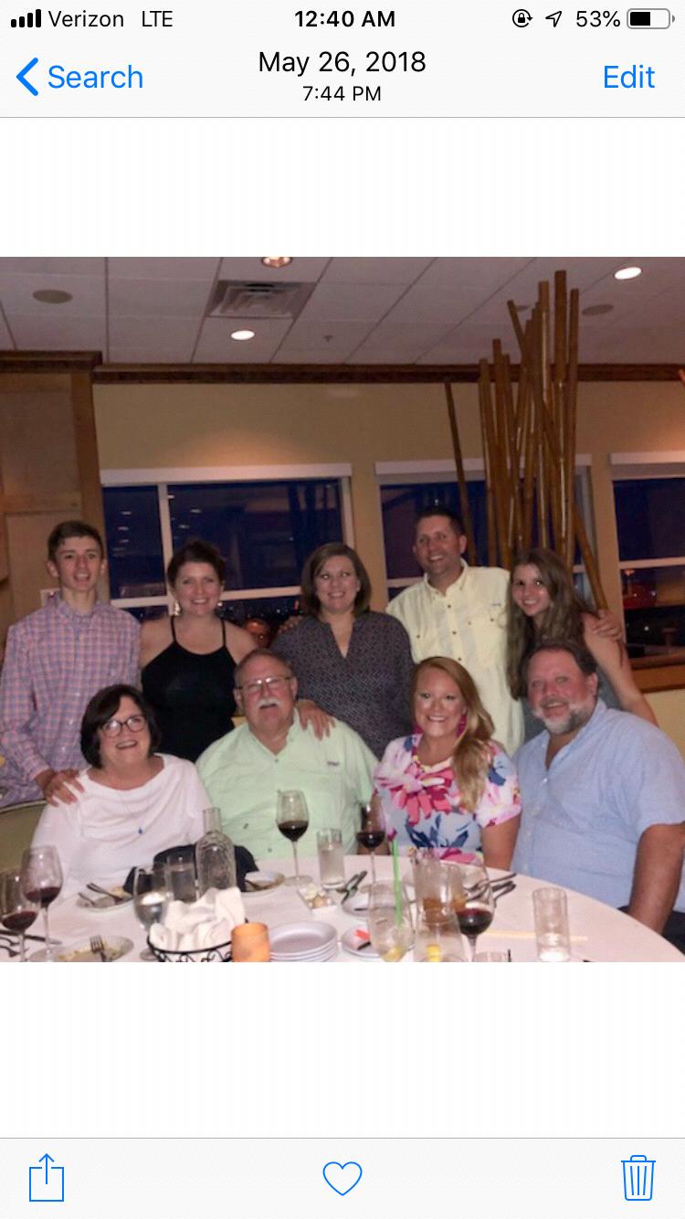 The Overall family vacation to their beloved Lido Beach in Sarasota, FL in May 2018.