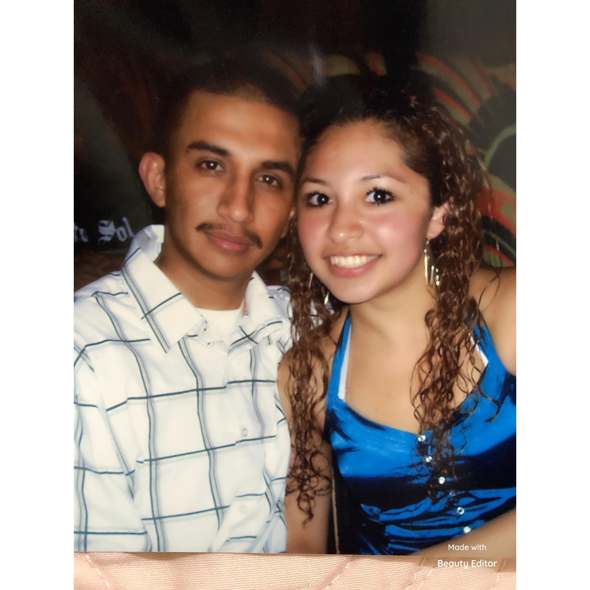 11 year ago, about two months after we met