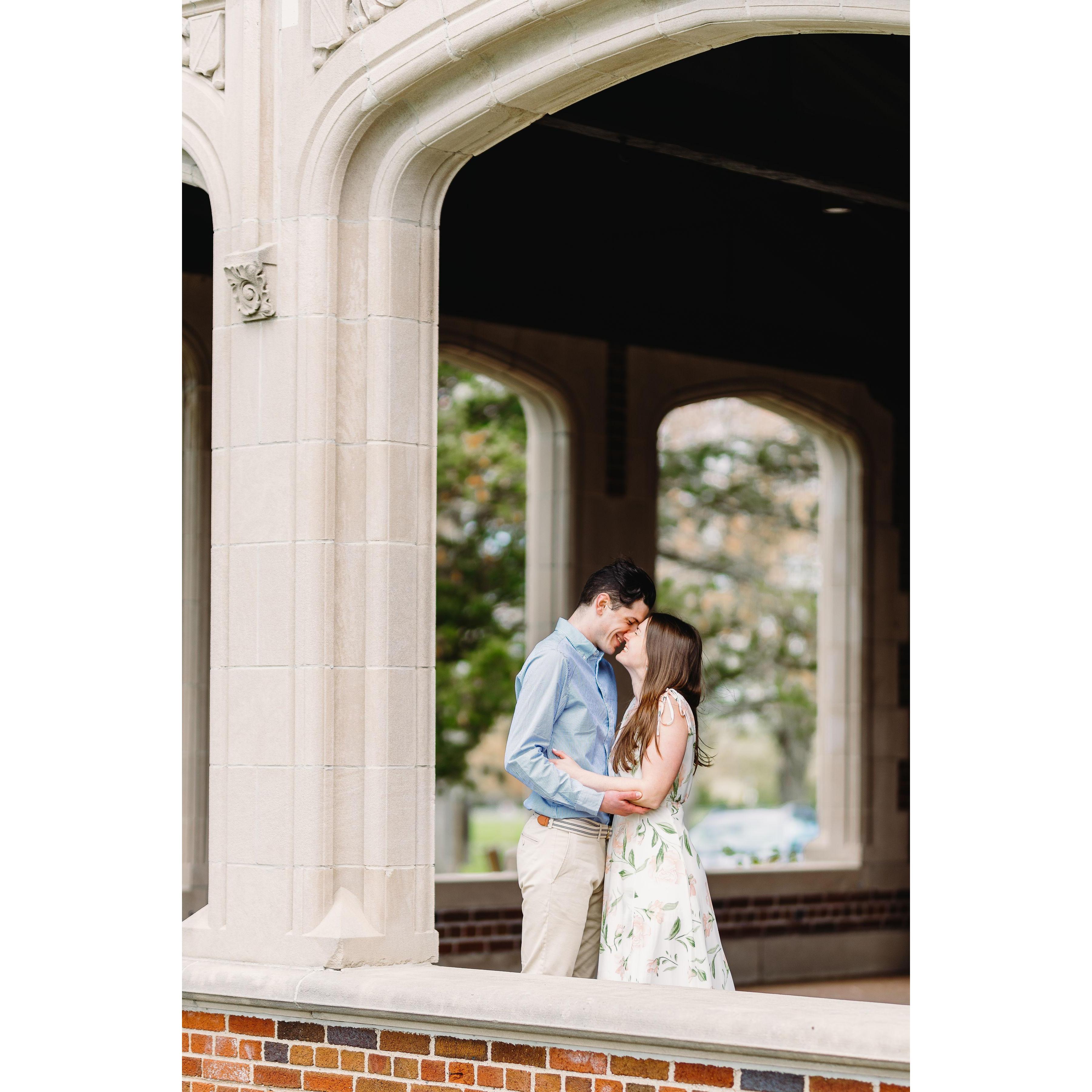 Our engagement shoot with Alexandra Blair Photography