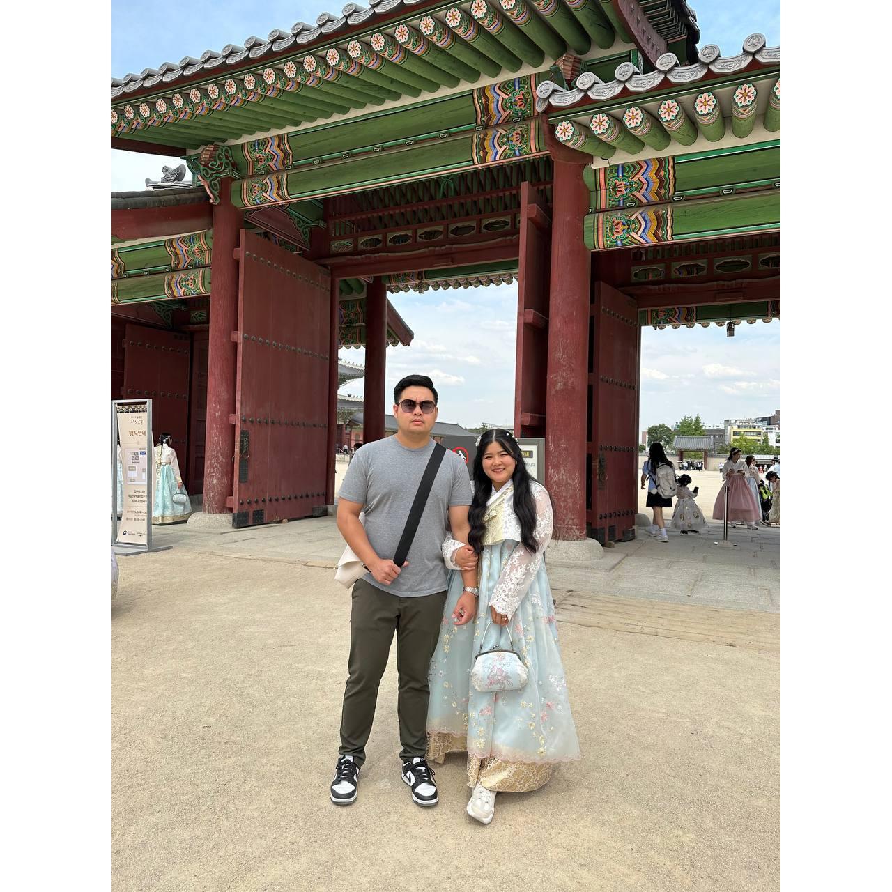 Our personalities in South Korea, May 2023.