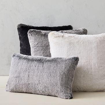 Faux Fur Chinchilla Pillow Cover