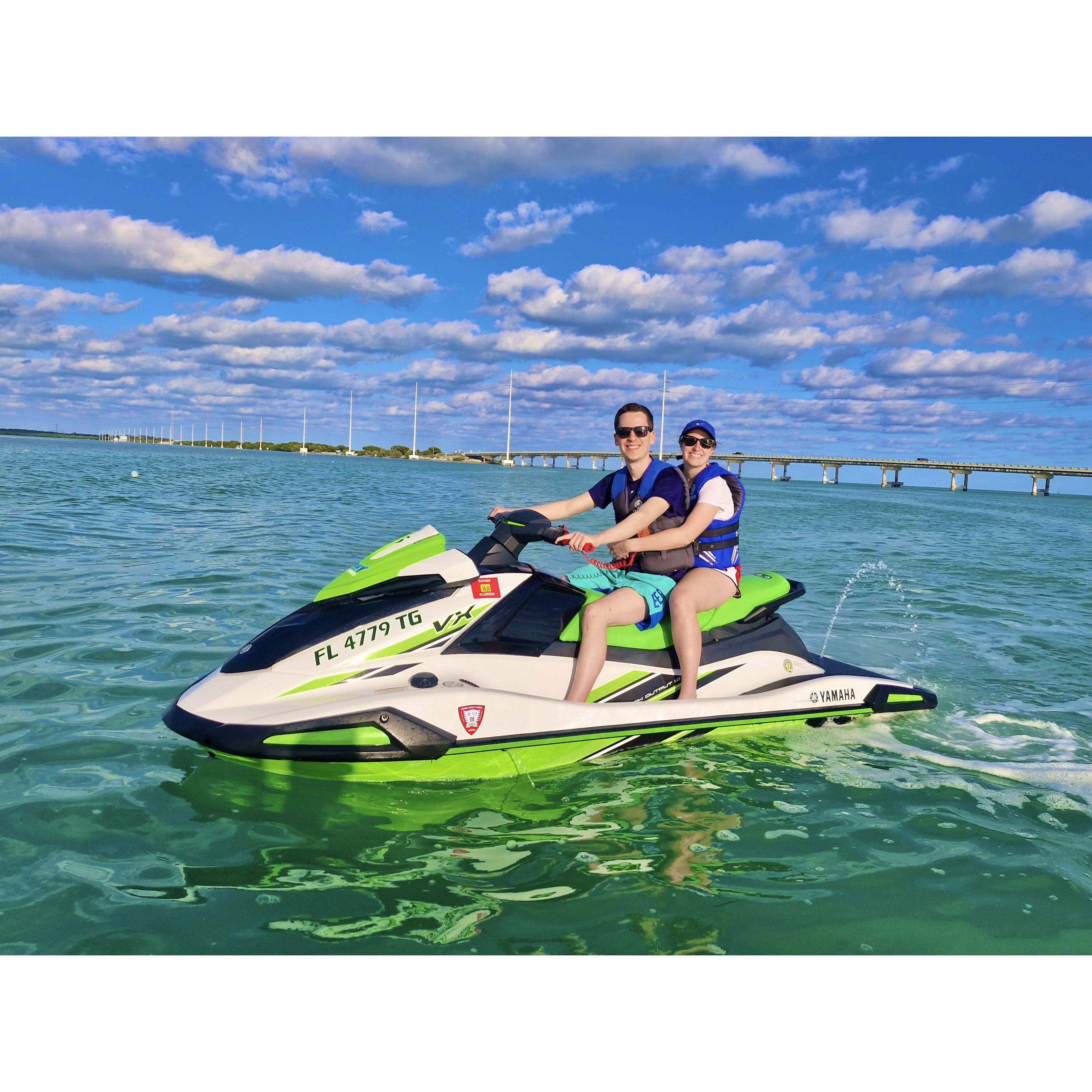 February 2024 - Jet skiing through the Florida Kays!