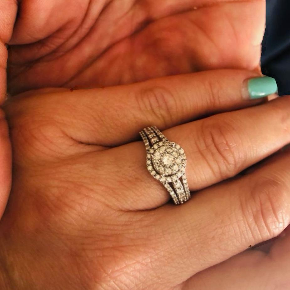 Of course she said “Yes!”