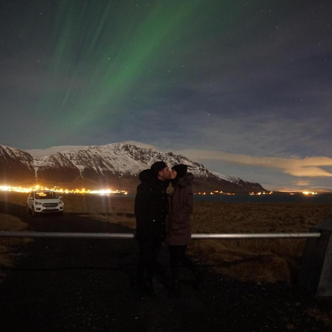 The Northern Lights in Iceland