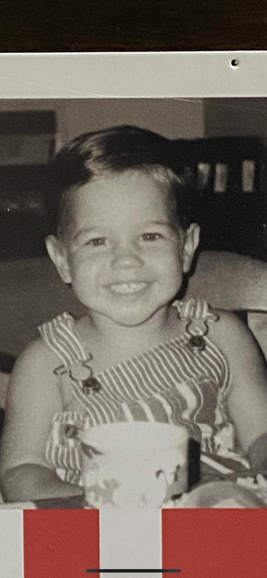 Chris around 2 years old